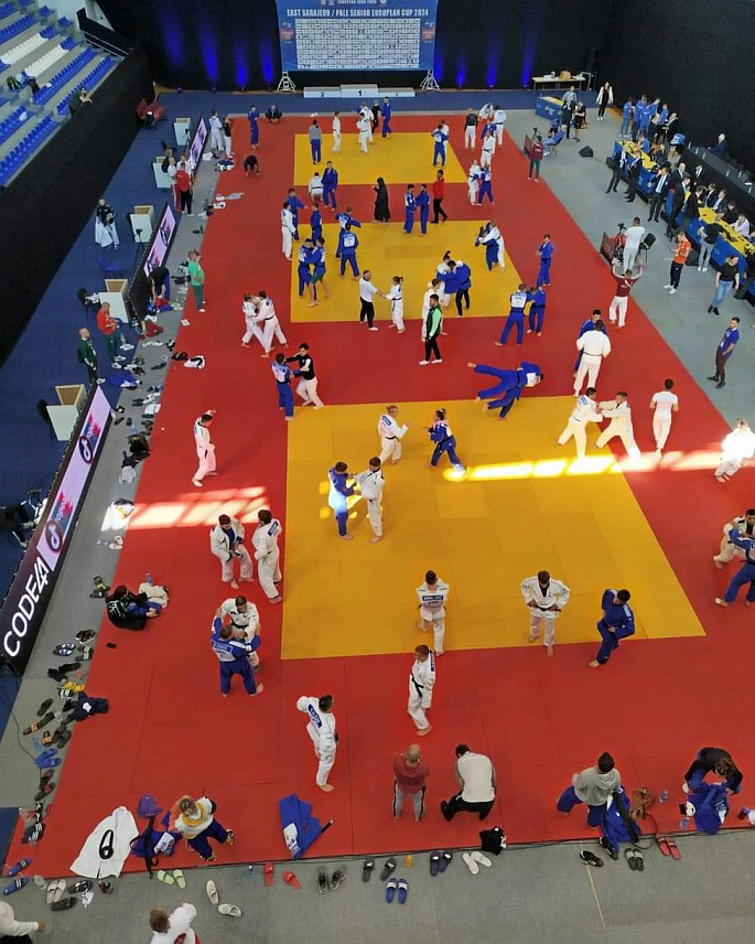 ПАЛЕ, 25. МАЈА /СРНА/ - На Палама се одржава Европски џудо куп за сениоре и сениорке, на којем учествује 25О такмичара из 25 земаља.