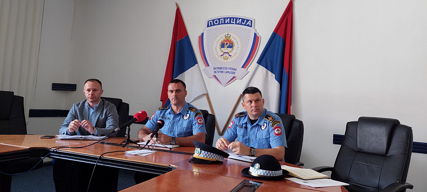 ПАЛЕ, 28. МАЈА /СРНА/ - Полицијска управа Источно Сарајево - начелниук Управе Бранимир Шеховац.