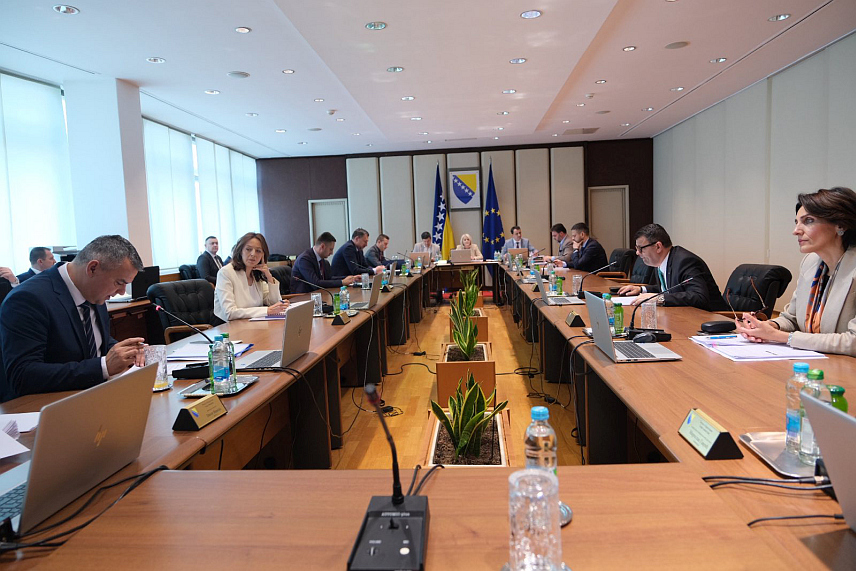 САРАЈЕВО, 28. МАЈА /СРНА/ - Сједница Савјета министара у Сарајеву .