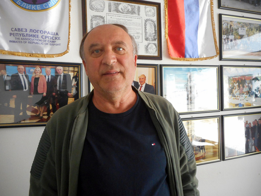 БРАТУНАЦ, 29. МАЈА /СРНА/ - Предсједник Удружења логораша регије Бирач Винко Лале.