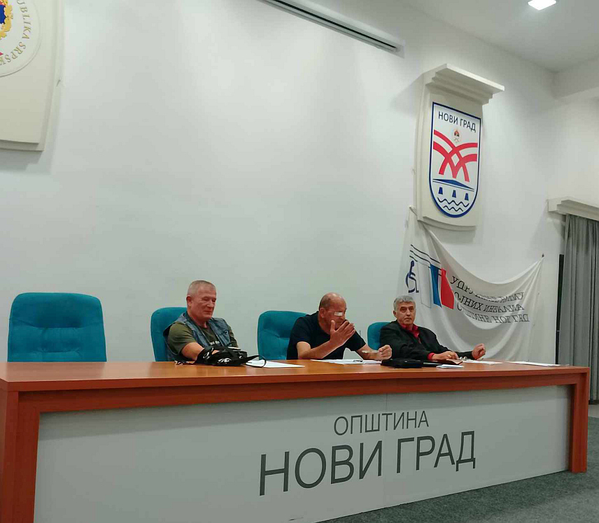 НОВИ ГРАД, 13. ЈУНА /СРНА/ - Годишња скупштина Удружења ратних војних инвалида Нови Град.