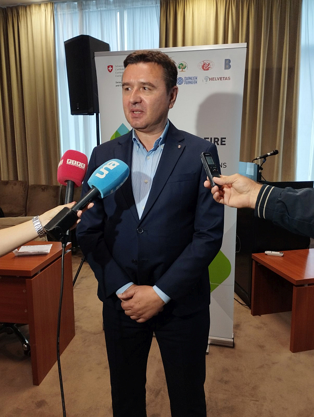 БАЊАЛУКА, 13.ЈУНА /СРНА/ - Виши стручни сарадник за узгој и заштиту шума у Министарству пољопривреде, шумарства и водопривреде Републике Српске Славко Ступар.