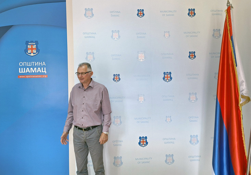 ШАМАЦ, 14. ЈУНА /СРНА/ - Начелник општинског Одјељења за привреду и инспекцијске послове Предраг Недић.