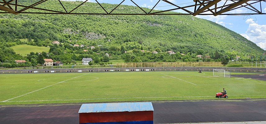 ДРВАР, 14. ЈУНА /СРНА/ - Спортско-рекреативни центар "Радомир Ковачевић" у Дрвару.