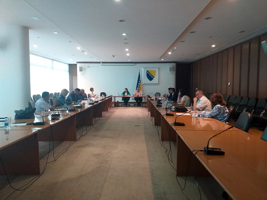 САРАЈЕВО, 19. ЈУНА /СРБА/ - Комисија за финансије и буџет Представничког дома Парламентарне скупштине БиХ.