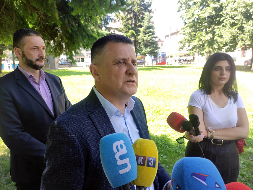 БАЊАЛУКА, 1. ЈУНА /СРНА/ - Предсједник Градског одбора СНСД-а Бањалука Владо Ђајић.