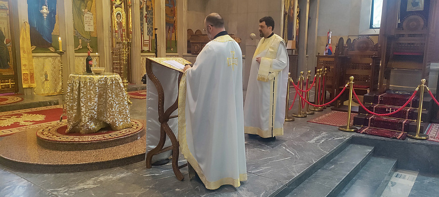 БЕОГРАД, 21. ЈУНА /СРНА/ - У Цркви Светог Марка у Београду почео је парастос за 40 Срба које су припадници хрватске војске монструозно убили на Миљевачком платоу прије 32 године.