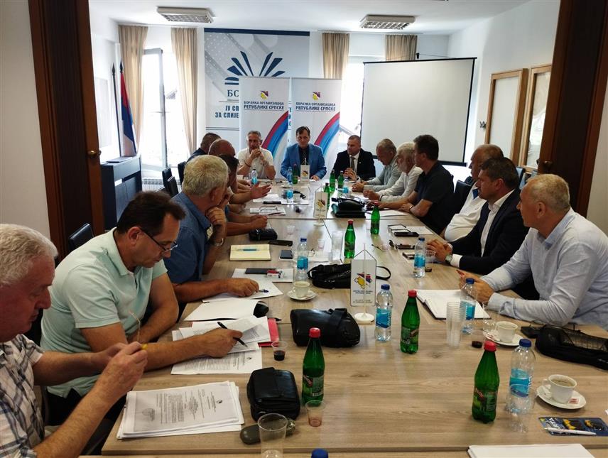 БАЊАЛУКА, 24. ЈУНА /СРНА/ - Сједница Предсједништва Борачке организације Републике Српске.