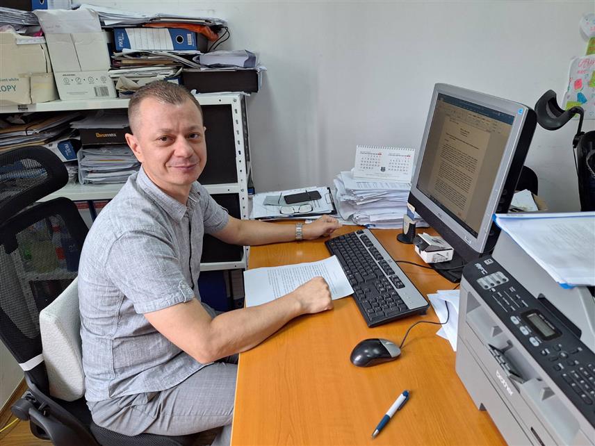 ШАМАЦ, 26. ЈУНА /СРНА/ - Самостални стручни сарадник за пољопривреду у општини Шамац Велибор Ђокић.