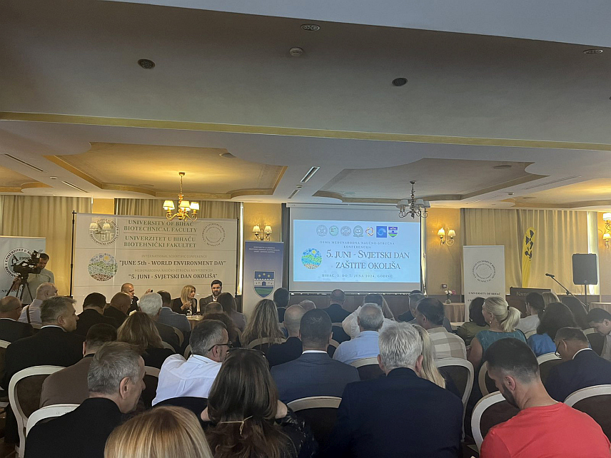 БИХАЋ, 5. ЈУНА /СРНА/ - Конференције у Бихаћу- дводневна међународна научно-стручна конференција "5. јун - Свјетски дан заштите животне средине".