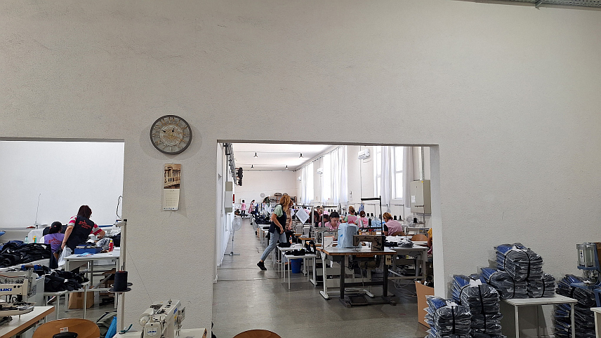 ДРВАР 7. ЈУНА /СРНА/ - Tекстилна Фабрика "Јумко" у Дрвару.