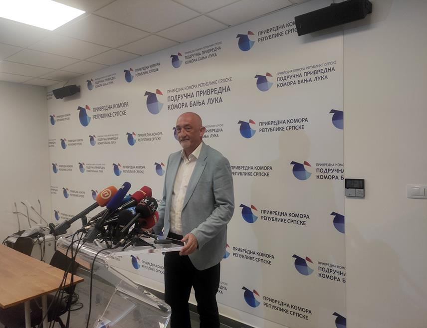 БАЊАЛУКА, 11. ЈУЛА /СРНА/ - Генерални секретар Подручне привредне коморе Бањалука Александар Љубоја .