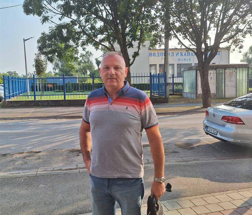 ШАМАЦ, 19. ЈУЛА /СРНА/ - Предсједник Савеза Удружења пољопривредних произвођача Републике Српске Стојан Маринковић.