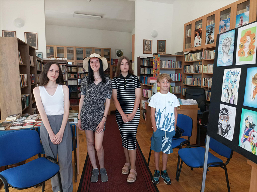 НОВИ ГРАД, 1. ЈУЛА /СРНА/ - Отварањем изложбе младих ликовних умјетника у Народној библиотеци у Новом Граду данас су почели 14. Пјеснички сусрети Поткозарја.