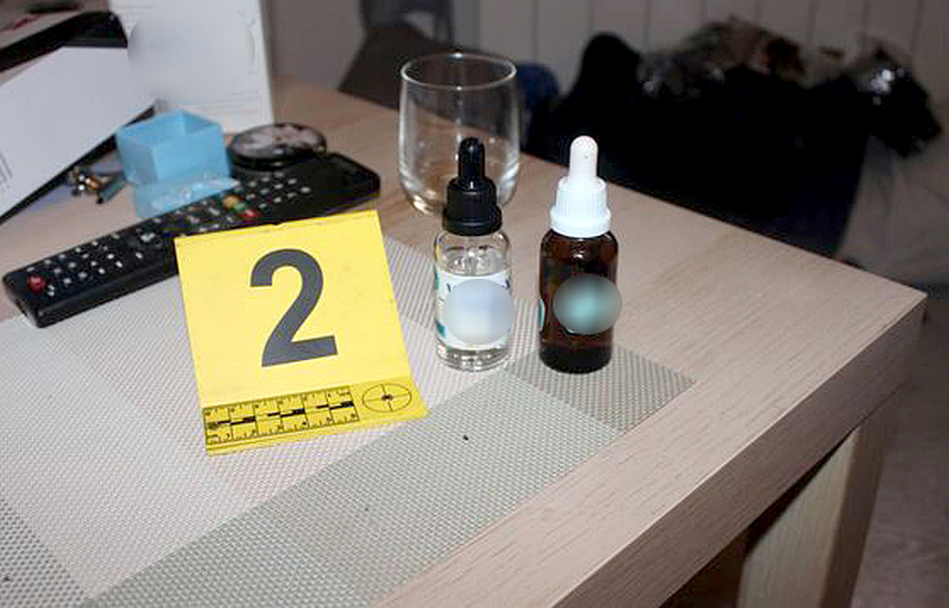 БЕОГРАД, 26. ЈУЛА /СРНА/ - Београдска полиција ухапсила је мушкарца у чијем је стану и другим просторијама пронађено више од 1,63 литра дроге ГБЛ - "дроге за силовање".