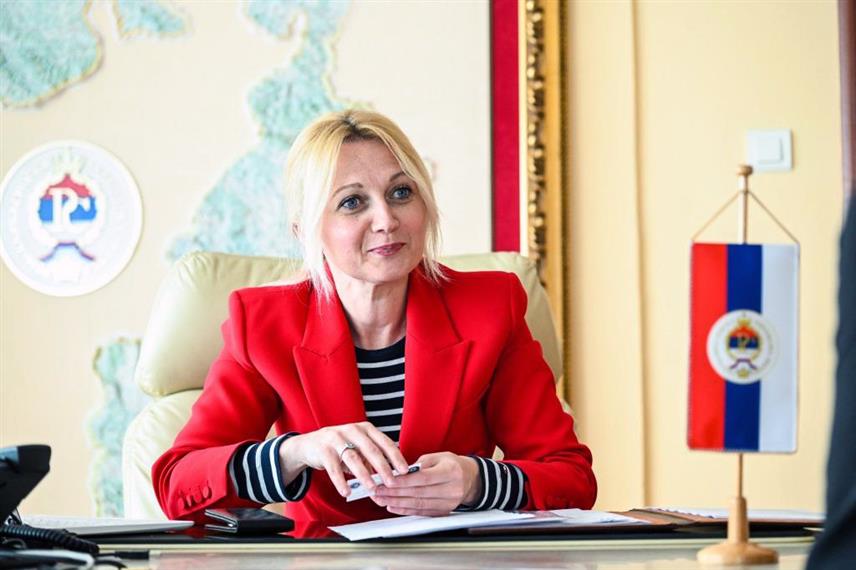 БАЊАЛУКА, 31. ЈУЛА /СРНА/ - Министар породице, омладине и спорта Селма Чабрић.