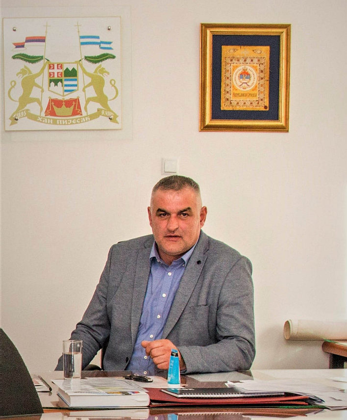 ХАН ПИЈЕСАК, 31. ЈУЛА /СРНА/ - Начелник општине Хан Пијесак Слободан Ђурић.