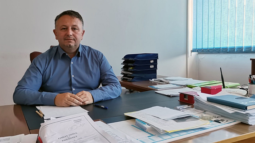 ДОБОЈ, 31. ЈУЛА /СРНА/ - Генерални директор предузећа "Жељезнице Републике Српске" Слађан Јовић.