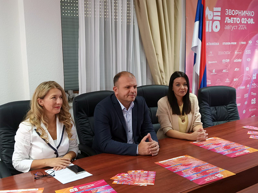 ЗВОРНИК, 31. ЈУЛА /СРНА/ - Манифестација "Зворничко љето", на којој ће бити приказан богат забавни, културни и спортски програм, почиње у петак, 2. августа, најавио је данас градоначелник Зворника Бојан Ивановић.