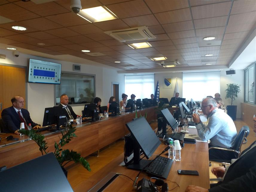 САРАЈЕВО, 3. ЈУЛА /СРНА/ - Сједница Високог судског и тужилачког савјета БиХ.