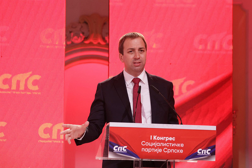 БАЊАЛУКА, 4. ЈУЛА /СРНА/ - Предсједник Социјалистичке партије Српске Горан Селак.