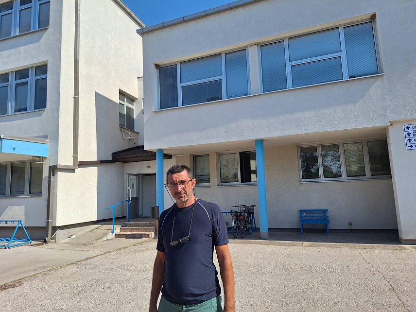 ШАМАЦ, 15. АВГУСTА /СРНА/ - Епидемиолог у Дому здравља Шамац Јован Живковић.