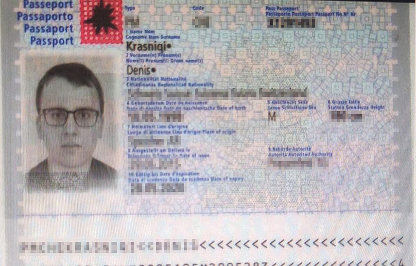 БЕОГРАД, 20. АВГУСТА /СРНА/ - Денис Краснићи из Швајцарске, чији су родитељи са Косова и Метохије, слао је пријетеће мејлове амбасадама и конзулатима Србије у Аустрији и Њемачкој, као и Аеродрому Београд и Београдском центру за безбедносну политику.