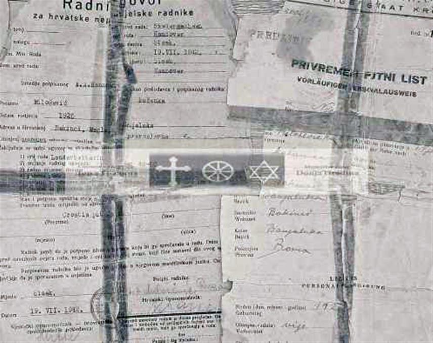 КОЗАРСКА ДУБИЦА, 21. АВГУСТА /СРНА/ - У посједу Спомен-подручја Доња Градина је још један вриједан документ који свједочи о томе како су усташке власти и Независна Држава Хрватска /НДХ/транспортовале српско православно становништво на присилни рад у Њемачку.