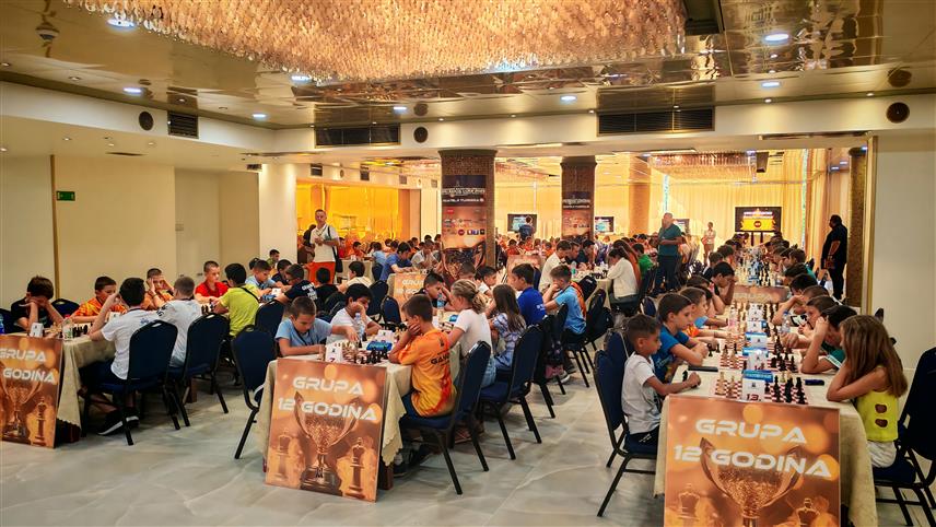 БАЊАЛУКА, 26. АВГУСТА /СРНА/ - У Бањалуци је завршен Четврти међународни шаховски фестивал "Tрофеј Бањалуке 2024" на којем су учествовала 163 такмичара из 26 градова Републике Српске и региона, а ријеч је о најпрестижнијем турниру за младе на Балкану до 18 година старости.	