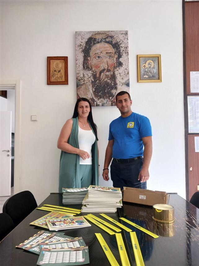 РОГАTИЦА, 30. АВГУСTА /СРНА/ - Основној школи "Свети Сава" у Рогатици данас су уручени кључеви фискултурне сале након завршене реконструкције по пројекту који је финансирала ЕУ у БиХ.