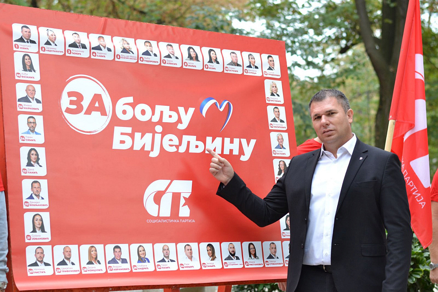 БАЊАЛУКА, 12. СЕПТЕМБРА /СРНА/ - Носилац листе Социјалистичке партије /СП/ за Скупштину града Бијељина Недељко Јовић.