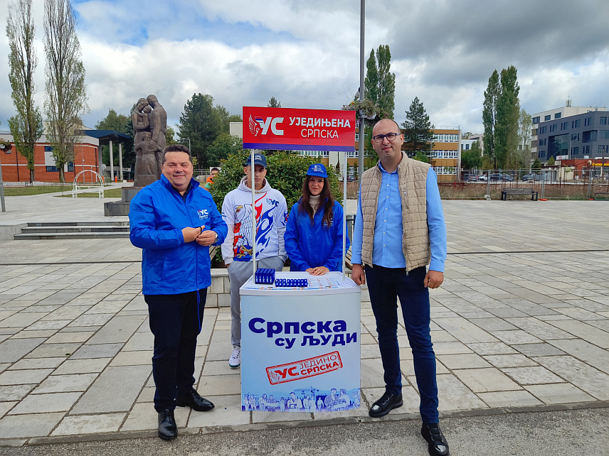 ИСТОЧНО НОВО САРАЈЕВО, 14. СЕПТЕМБРА /СРНА/ - Уједињена Српска озваничила је данас почетак кампање у Источном Новом Сарајеву.