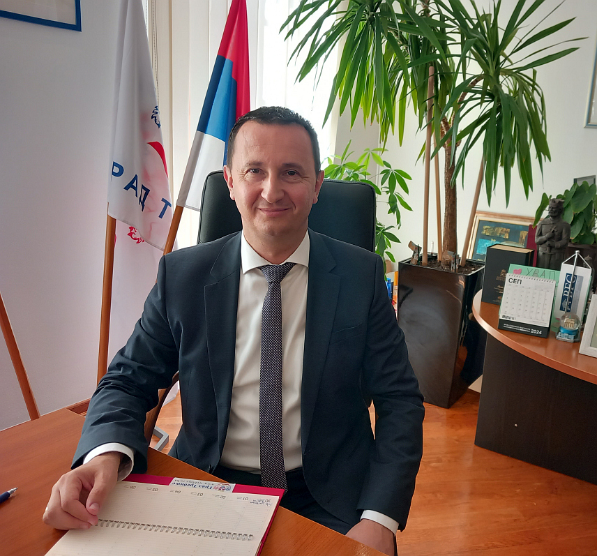 ТРЕБИЊЕ, 15. СЕПТЕМБРА /СРНА/ - Градоначелник Tребиња Мирко Ћурић.