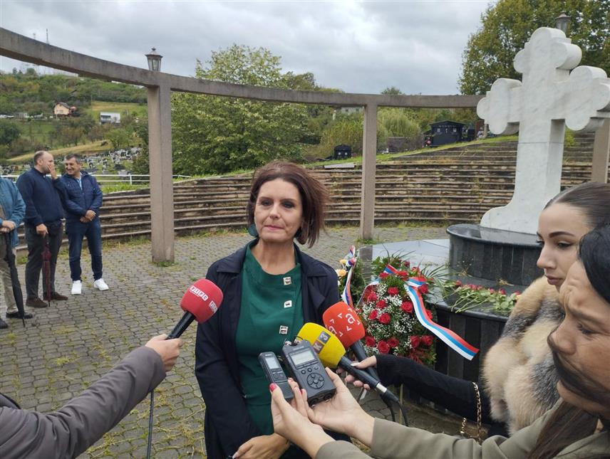 БАЊАЛУКА, 15. СЕПТЕМБРА /СРНА/ - Предсједник Републичке организације породица заробљених, погинулих бораца и несталих цивила Исидора Граорац.