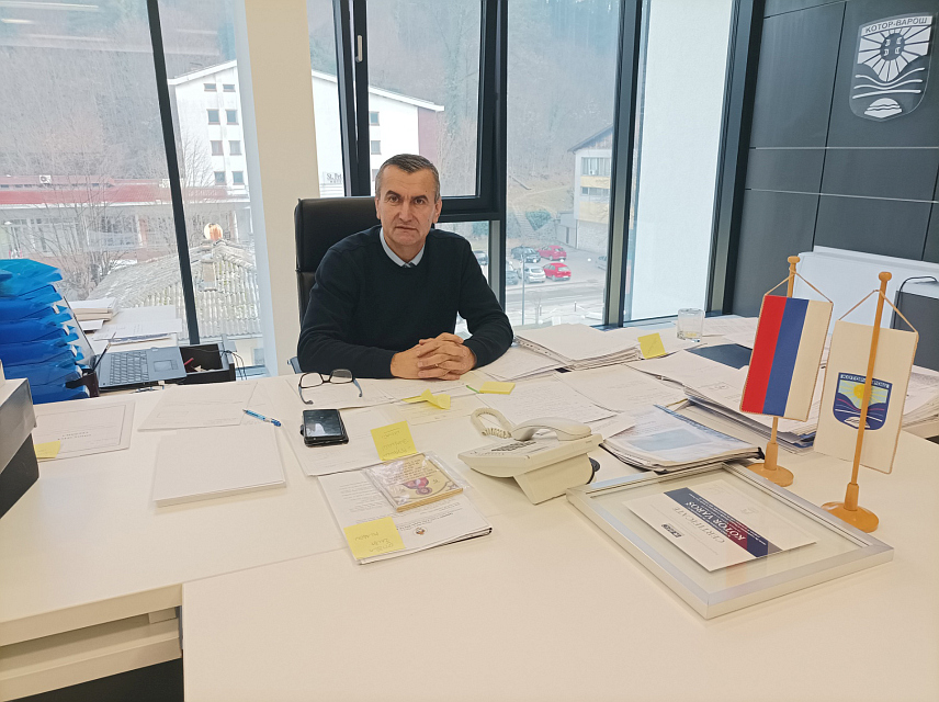 КОТОР ВАРОШ, 18. СЕПТЕМБРА /СРНА/ - Кандидат коалиције ПДП-СДС Воља народа за начелника општине Котор Варош Зденко Сакан.