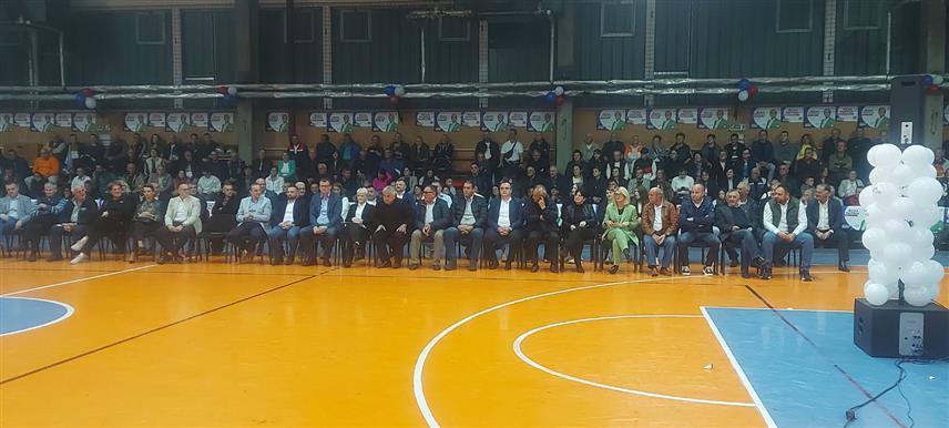 РОГАTИЦА, 25. СЕПTЕМБРА /СРНА/ - Трибина Српске демократске странке "Воља народа" у Рогатици.