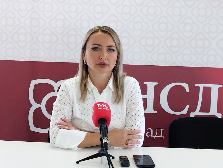 БАЊАЛУКА, 27. СЕПТЕМБРА /СРНА/ - Предсједник Савјета за породицу, демографију и друштвена питања Градског одбора СНСД-а Бањалука Љиљана Берић Свjетлановић.