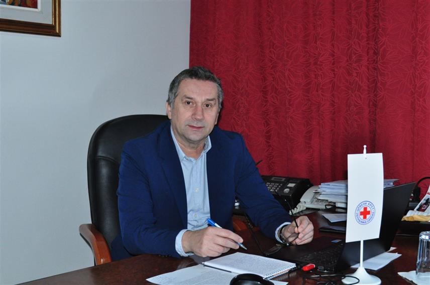 ПАЛЕ, 27. СЕПТЕМБРА /СРНА/ - Генерални секретар Црвеног крста Републике Српске Рајко Лазић.	