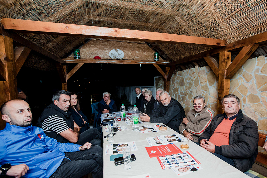 БИЈЕЉИНА, 28. СЕПТЕМБРА /СРНА/ - Скуп Републичке странке Српске у Даздареву.