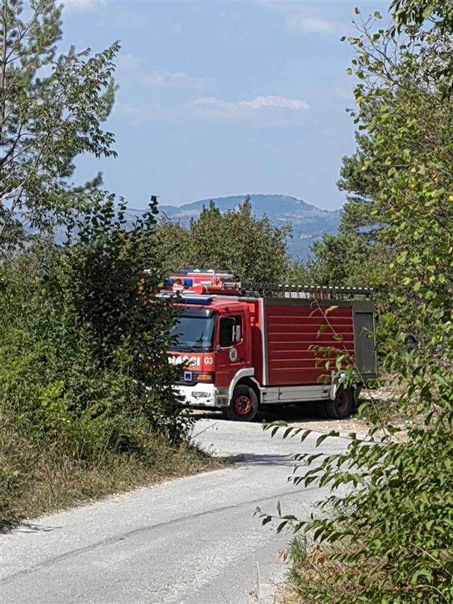 ИСТОЧНО САРАЈЕВО, 2. СЕПТЕМБРА /СРНА/ - Припадници Територијалне ватрогасно-спасилачке јединице града Источно Сарајево рано јутрос су угасили пожар на подручју Требевића у општини Источно Ново Сарајево.