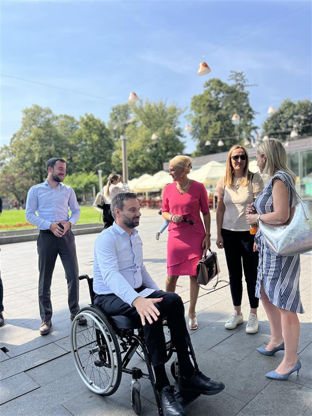 БАЊАЛУКА, 6. СЕПТЕМБРА /СРНА/ - Предсједник Удружења жртава саобраћајних незгода "Степ" Дејан Трнинић.