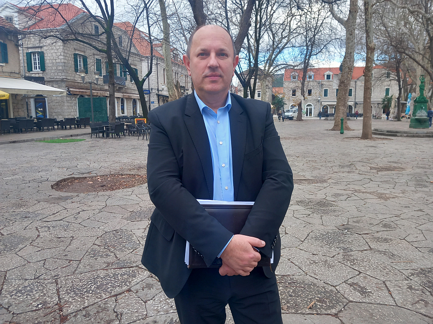 ТРЕБИЊЕ, 10. ЈАНУАРА /СРНА/ - Генерални директор "Електропривреде Републике Српске" Лука Петровић.