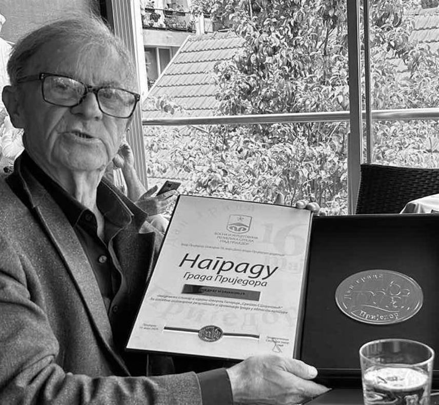 ПРИЈЕДОР, 11. ЈАНУАРА /СРНА/ - Академски сликар Предраг Марјановић преминуо је јутрос у Приједору у 77. години.