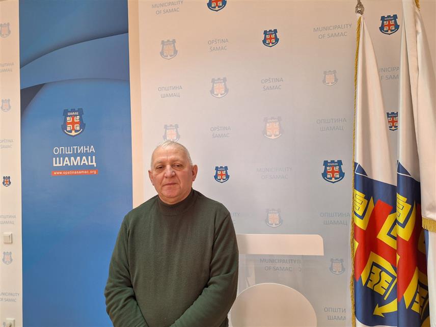 ШАМАЦ, 15. ЈАНУАРА /СРНА/ - Предсједник Удружења пензионера у Шамцу Љубомир Чордашевић.