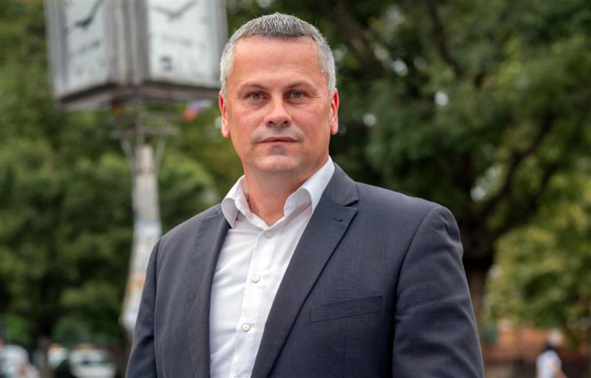 БАЊАЛУКА, 21. ЈАНУАРА /СРНА/ - Предсједник Градског одбора СПС Бањалука Саша Глигорић.
