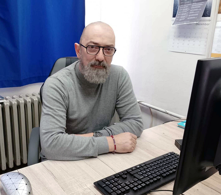 НОВИ ГРАД, 22. ЈАНУАРА /СРНА/ - Директор Комуналног предузећа "Комус" Зоран Мијатовић.	