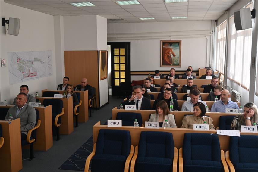 ПАЛЕ, 24. ЈАНУАРА /СРНА/ - Сједница скупштине општине одржана данас на Палама.	