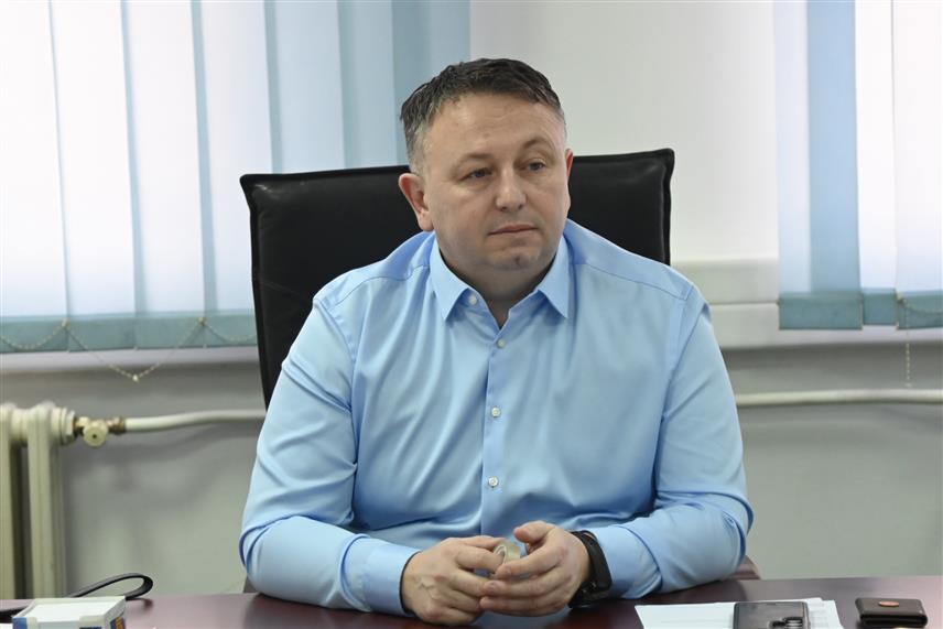 ДОБОЈ, 27. ЈАНУАРА /СРНА/ - Генерални директор Жељезница Републике Српске Слађан Јовић.