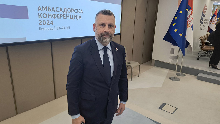 БЕОГРАД, 2. ЈАНУАРА /СРНА/ - Потпредсједник Српске листе Далибор Јевтић.