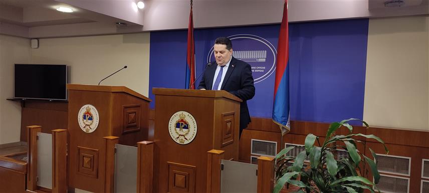 БАЊАЛУКА, 3. ЈАНУАРА /СРНА/ - Предсједник Народне скупштине Републике Српске Ненад Стевандић.
